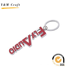 Personalizado Personalização Debossed Logo Matel Chaveiro (Y03841)